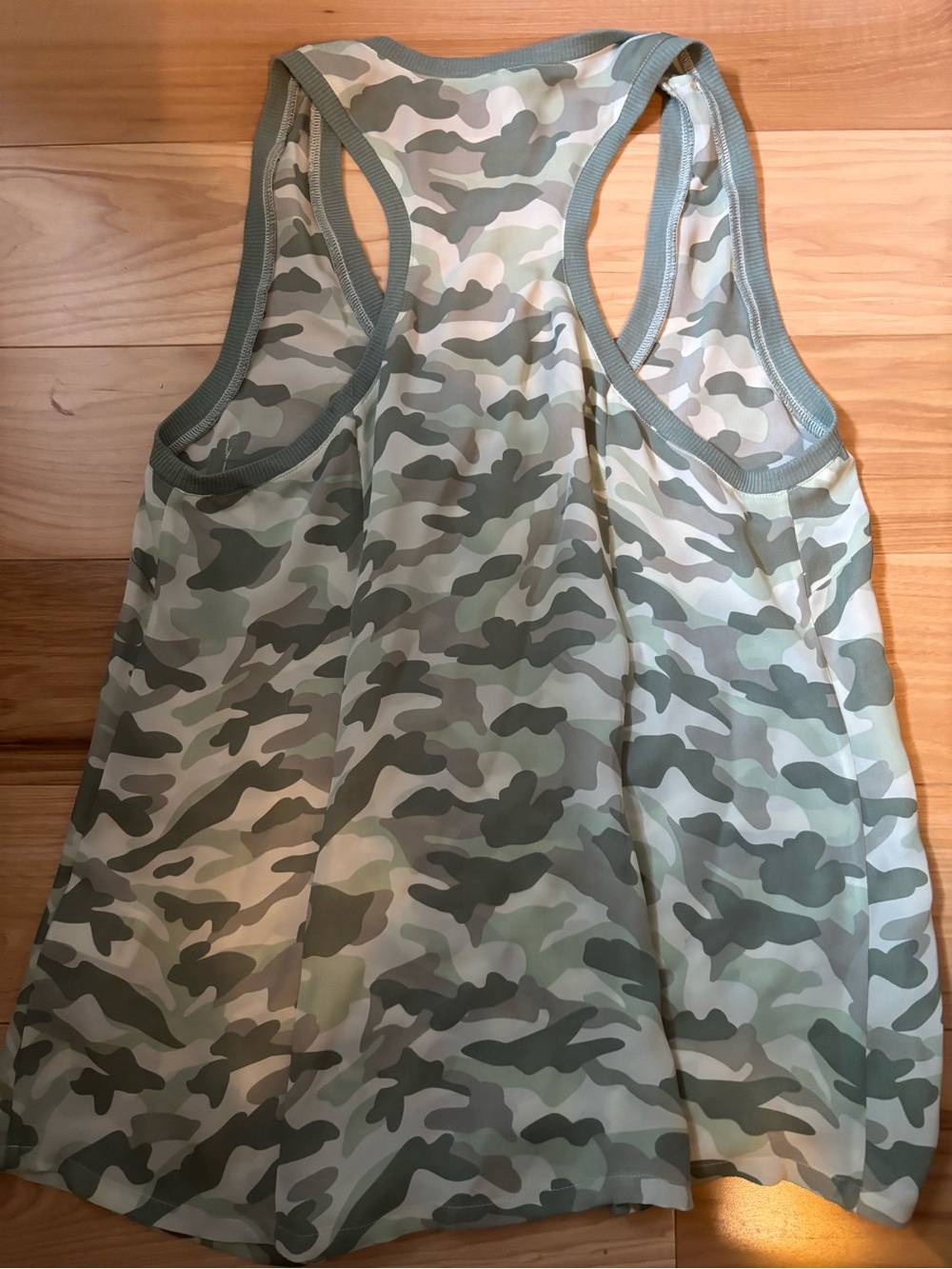 Joie Green Camo Racerback Tank